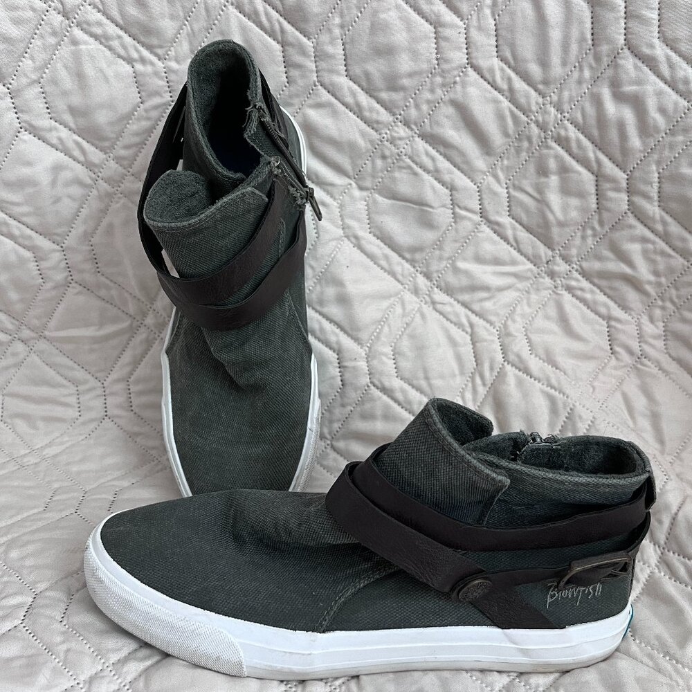 Blowfish buckle sneakers